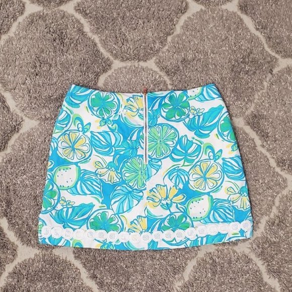 SOLD Lilly Pulitzer Sweet  Sour Marigold Skorts Sz - Picture 6 of 14